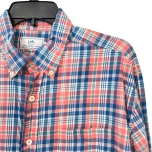 Southern Tide Men’s Classic fit Casual Long Sleeve Button Down Shirt size Large